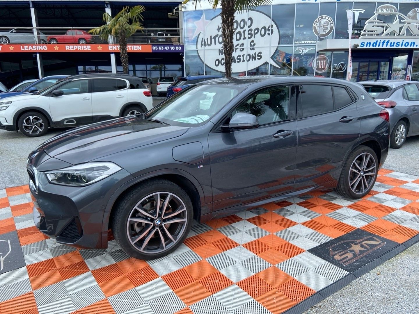 BMW X2 - (F48) XDRIVE 25E HYBRID 220 BVA M SPORT GPS Caméra Hayon