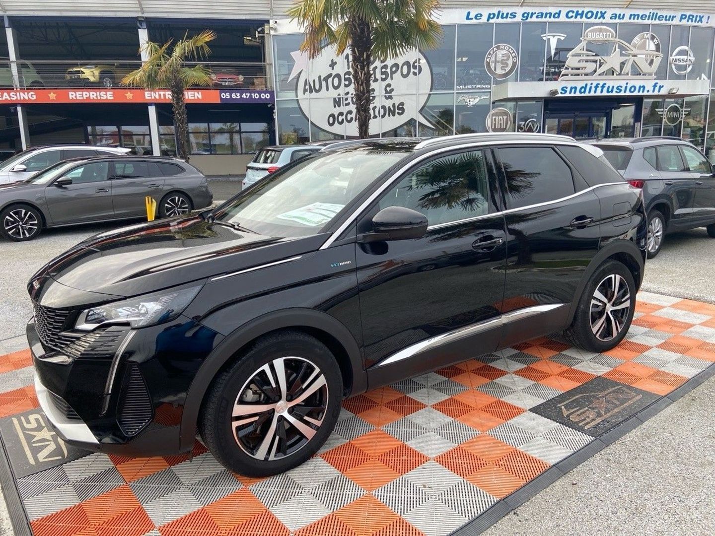 PEUGEOT 3008 Hybrid 225 e-EAT8 GT CUIR Chargeur 7.4kW