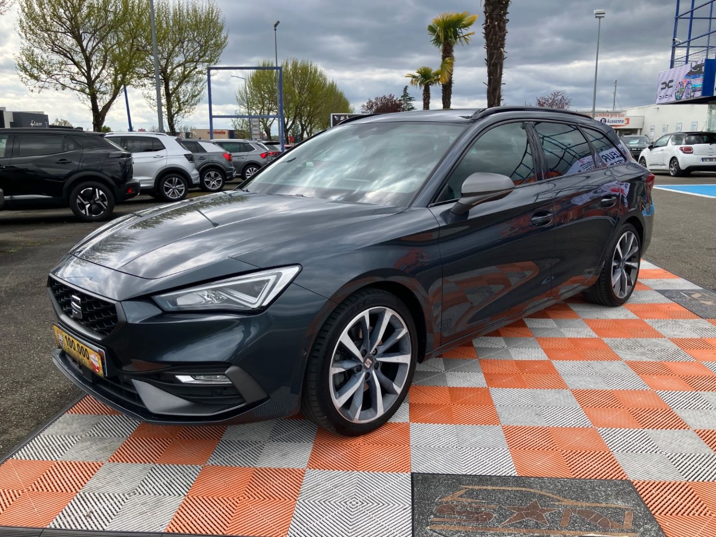 SEAT LEON ST - 1.5 TSI 150 DSG7 SPORTSTOURER FR GPS Caméra Hayon Keyless