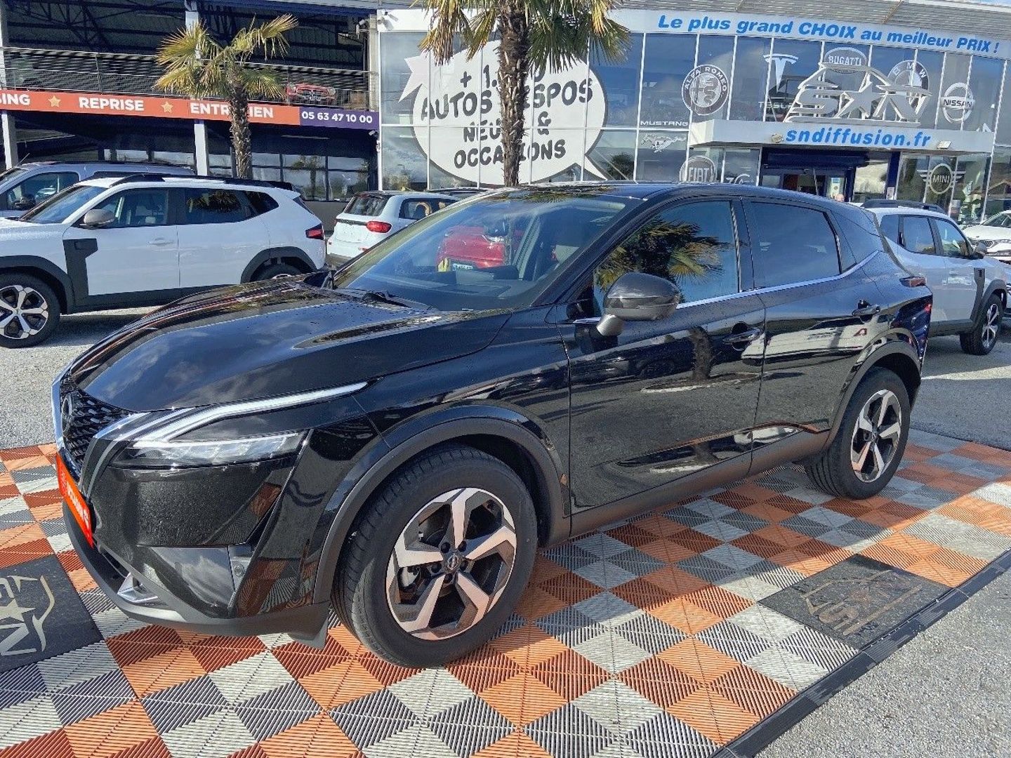 NISSAN QASHQAI Mild Hybrid 158 X-TRONIC N-CONNECTA Hayon GPS Caméra 360° Pack Hiver