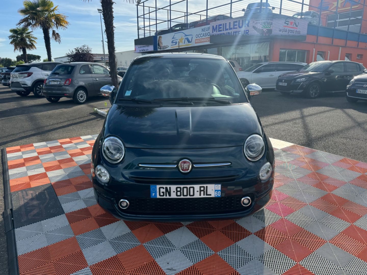 FIAT 500 - 1.0 Hybrid 70 JA 15" Radar Anti-Brouillard Coques Chrome