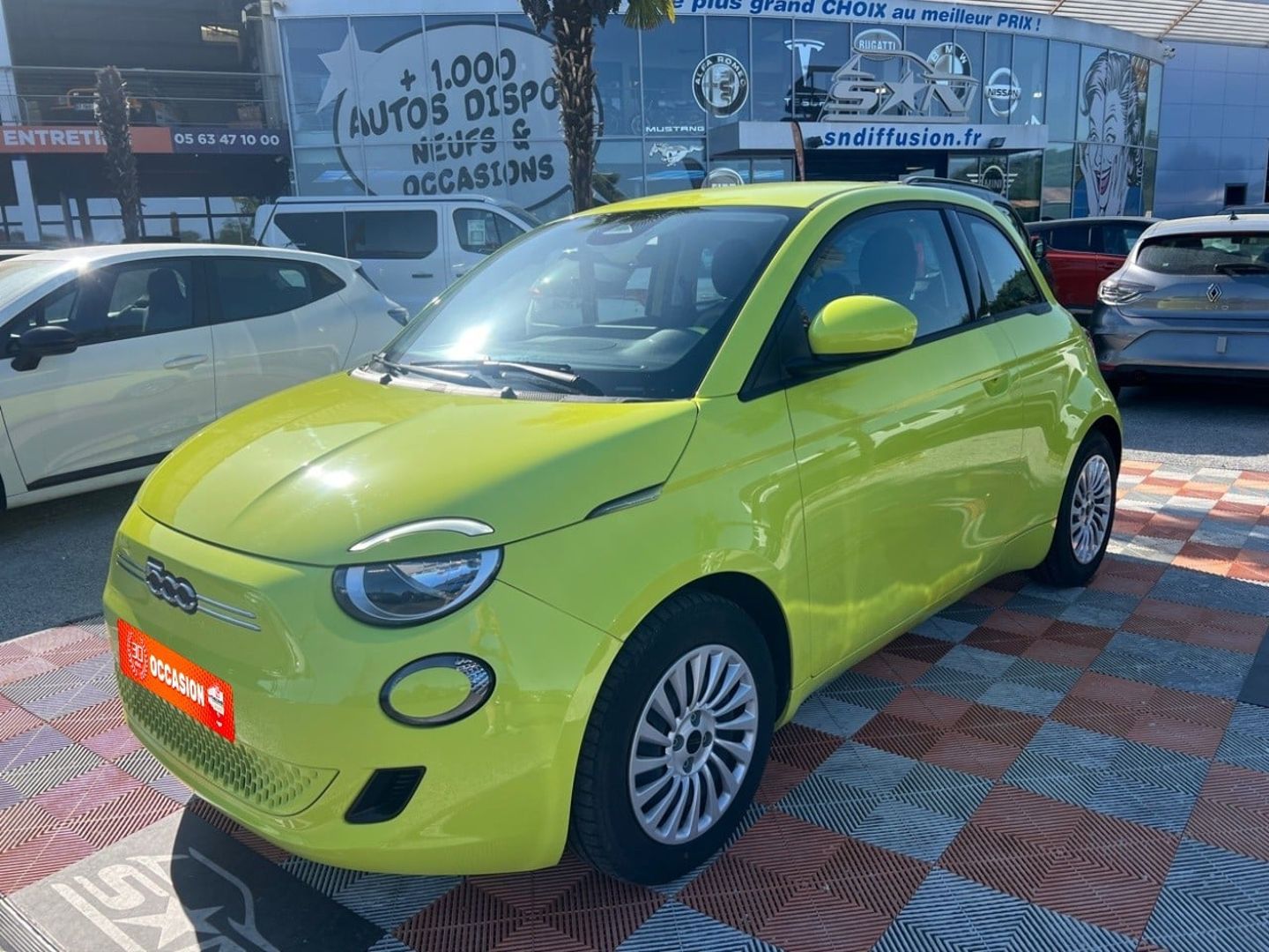 FIAT 500 e Electrique 95 NOUVELLE 500 GPS Caméra Batterie 23.8kWh