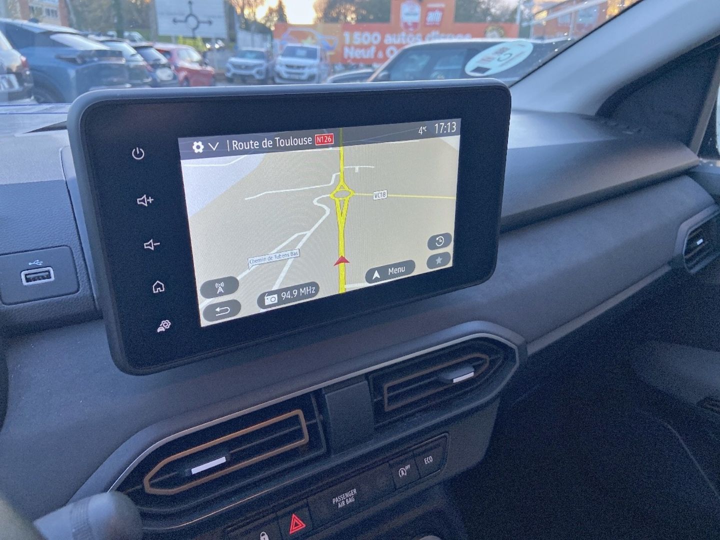 DACIA SANDERO - TCe 110 BV6 STEPWAY EXTREME + GPS Caméra JA 16"