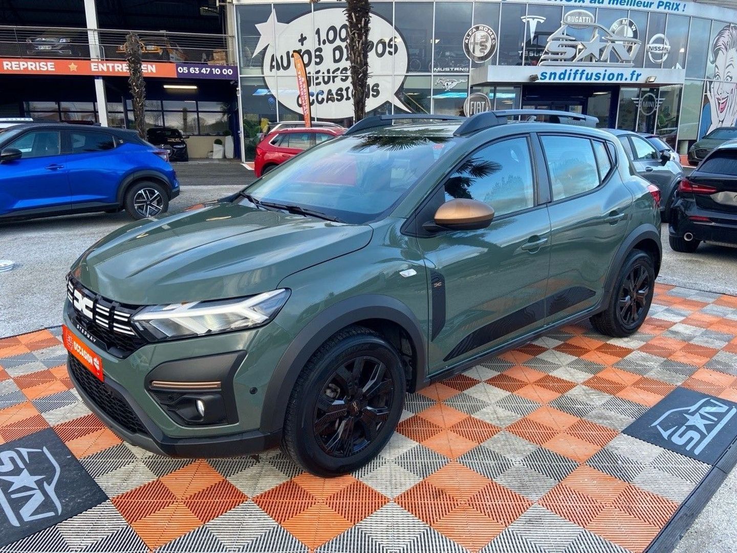 DACIA SANDERO - ECO-G 100 BV6 STEPWAY EXTREME + GPS Caméra JA 16"