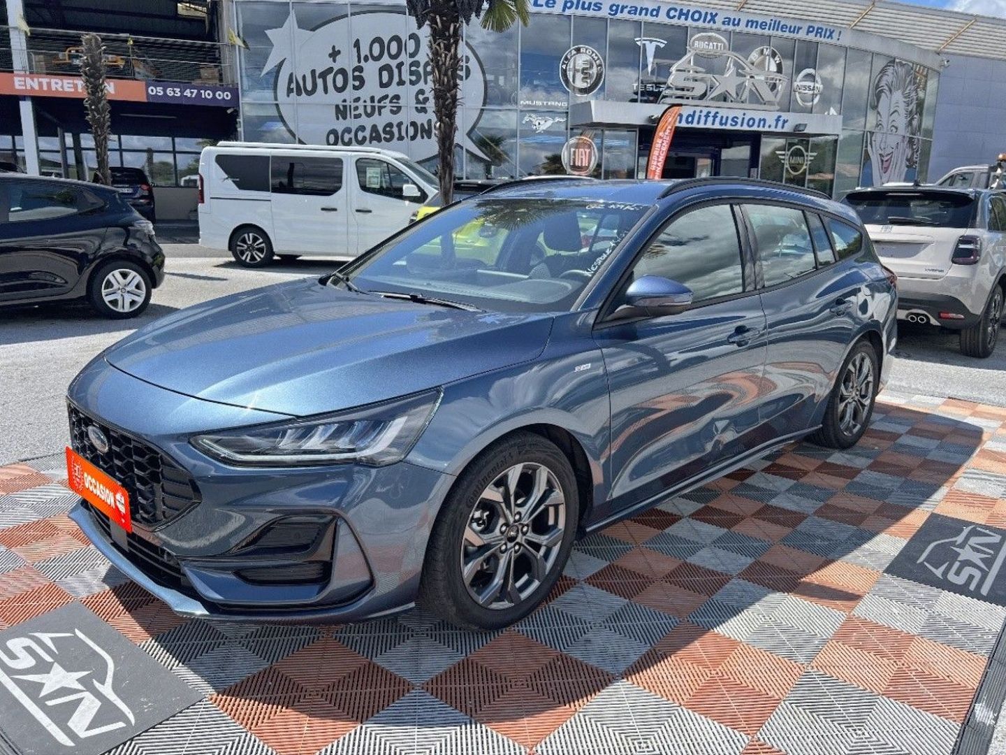 FORD FOCUS SW - 1.5 ECOBLUE 115 POWERSHIFT ST-LINE GPS Pack Hiver